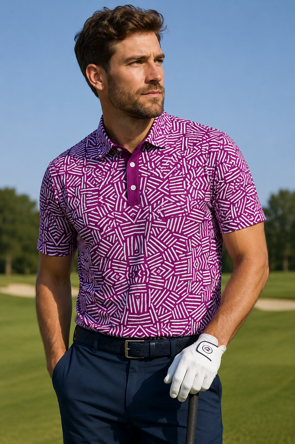 Iconic red Golf Shirt