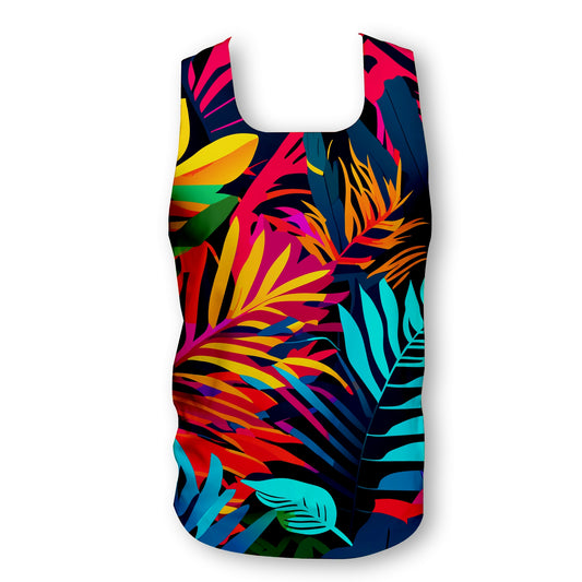 Bright Jungle - Men's Seamless Performance Running Vest