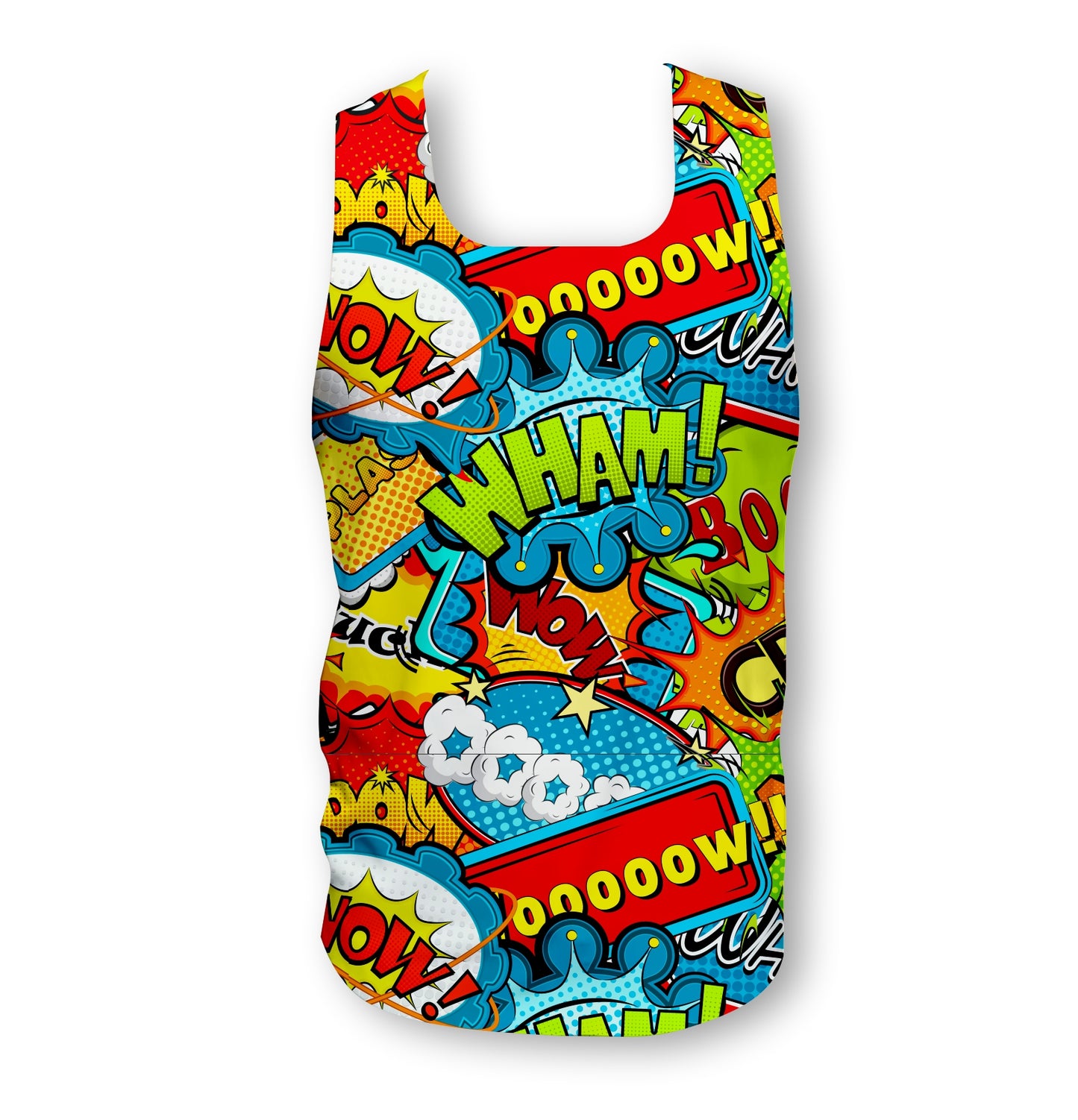 Boom Bang Wham - Men's Seamless Performance Running Vest (3688)
