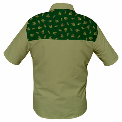 Khaki Gooi Milies 44 Klub  - Safari Button Up Shirt