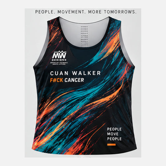 Cuan Walker More Tomorrows running vest front