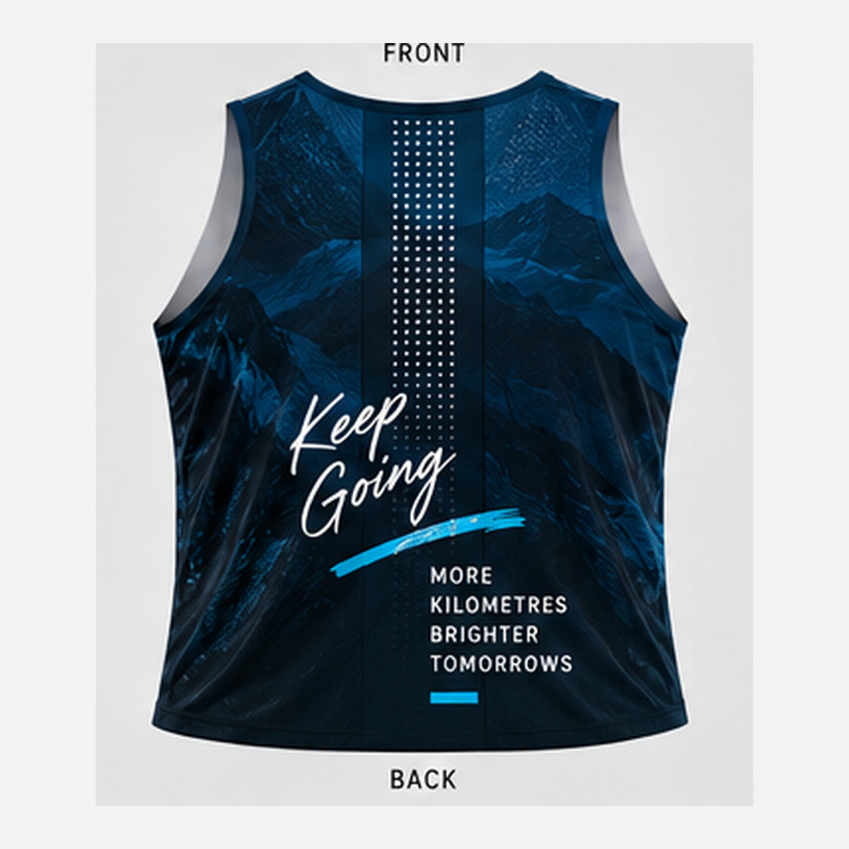 Cuan Walker The Walker Way running vest back