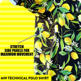 Citrus Bliss Technical Golf Shirt