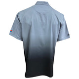 Grey Ombre Technical Golf Shirt