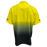 Yellow Ombre Technical Golf Shirt