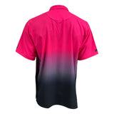 Magenta Ombre Technical Golf Shirt