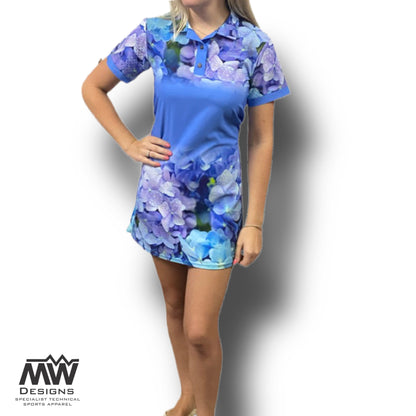 Ladies Technical Golf/Paddel/Tennis Dress - Hydrangea (3202)