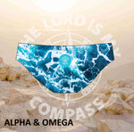 Alpha And Omega The Lord is my Compass  Bikini Bottom