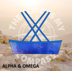 Alpha And Omega Jesus Loves You Watercolor Bikini Top