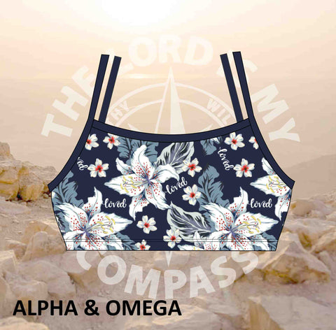 Alpha And Omega Believe Lily Love Bikini Top