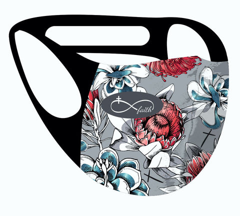ALPHA & OMEGA Ultimate Comfort Reusable Face Mask Believe