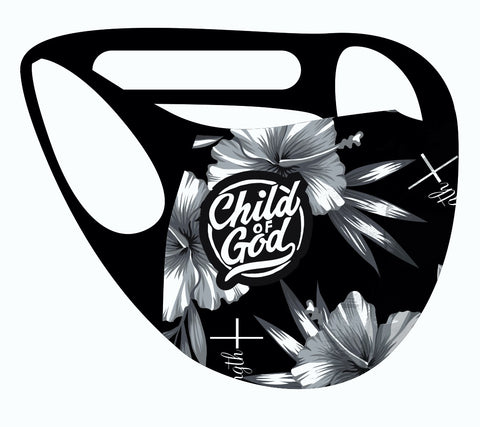 ALPHA & OMEGA Ultimate Comfort Reusable Face Mask Child of God