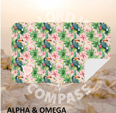 Alpha And Omega Garden of Eden Microfiber Towel