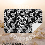 Alpha And Omega Child of God  Microfiber Towel