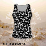 Alpha & Omega Believe trailing leaf Run Vest