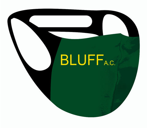Ultimate comfort reusable face mask Bluff A.C Print