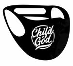 Ultimate Comfort Reusable Face Mask Child of God print