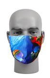 Ultimate Comfort Reusable Face Mask Coral Reef