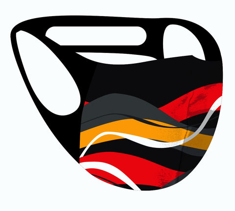 Ultimate comfort reusable face mask Crusaders print