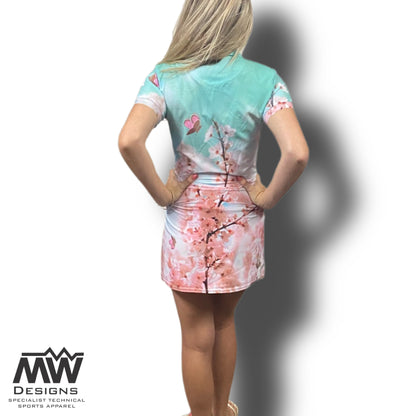 Ladies Technical Golf/Paddel/Tennis Dress - cherry blossom (3199)
