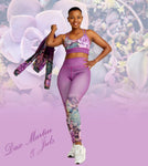 Dax Martin & Juls Succulent Ajna Active Full Length Leggings