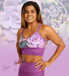 Dax Martin & Juls Succulent Ajna Active Crop Top