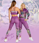 Dax Martin & Juls Succulent Ajna Active Full Length Leggings