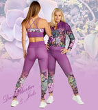 Dax Martin & Juls Succulent Ajna Active Full Length Leggings