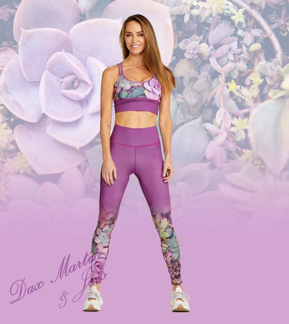 Dax Martin Originals Succulent Ajna Active Full Length Leggings