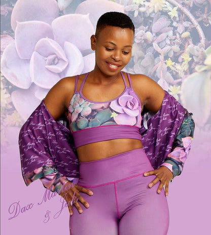 Dax Martin Originals Succulent Ajna Active Crop Top