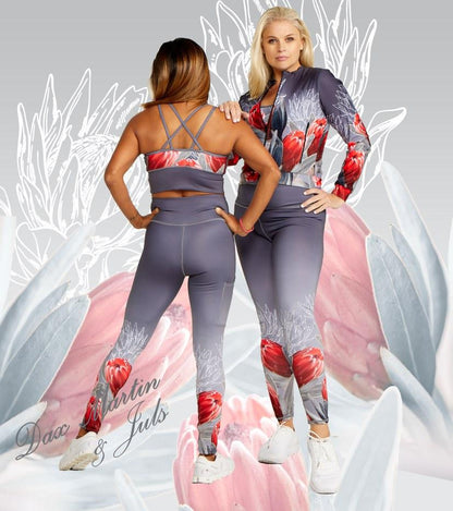 Dax Martin Originals Protea Muladhara Active Crop Top