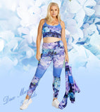 Dax Martin & Juls Hydrangea Sahasrara Active Full Length Leggings