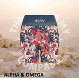 Alpha And Omega God is Great  Athleisure Short Tights