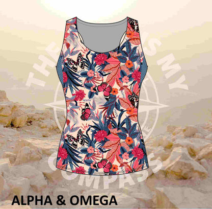 Alpha & Omega God is Great Run Vest