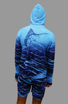 BLUE MARLIN LIGHT WEIGHT FISHING HOODIE