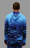 BLUE MARLIN LIGHT WEIGHT FISHING HOODIE