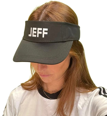 JEFF BLACK PEAK CAP