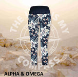 Alpha And Omega Believe Lily Love Athleisure Three Quarter Tights