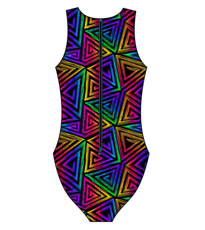 Female Water Polo Suit - Blinding Lights