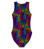 Female water polo swimsuit - Blinding Lights