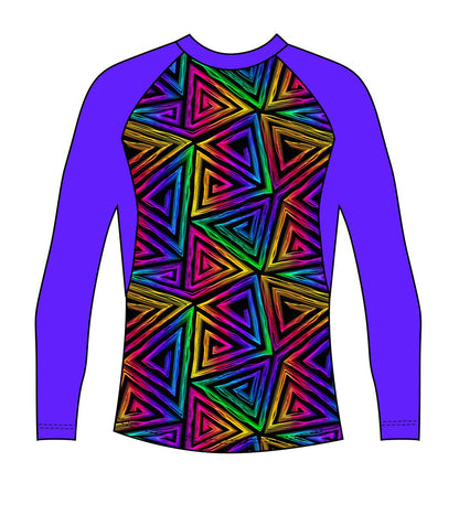 Female Blinding Lights Rash Vest