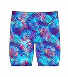 Male Jammer swimsuit - Blue Palm