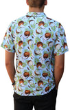 Coco Blue Technical Golf Shirt