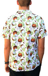 Coco White Technical Golf Shirt