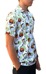 Coco White Technical Golf Shirt