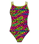 Psychedelic Animal  Thinstrap swimsuit