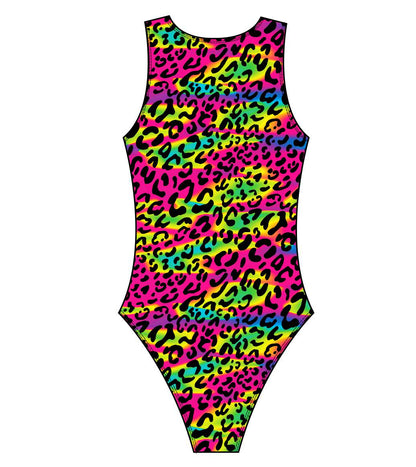 Female Water Polo Suit - Psychedelic Animal (3532)