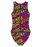 Female water polo swimsuit - Psychedelic Animal