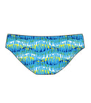 Male brief swimsuit -   Reflection Blue