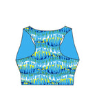 Blue Reflection Ladies Active Crop Top